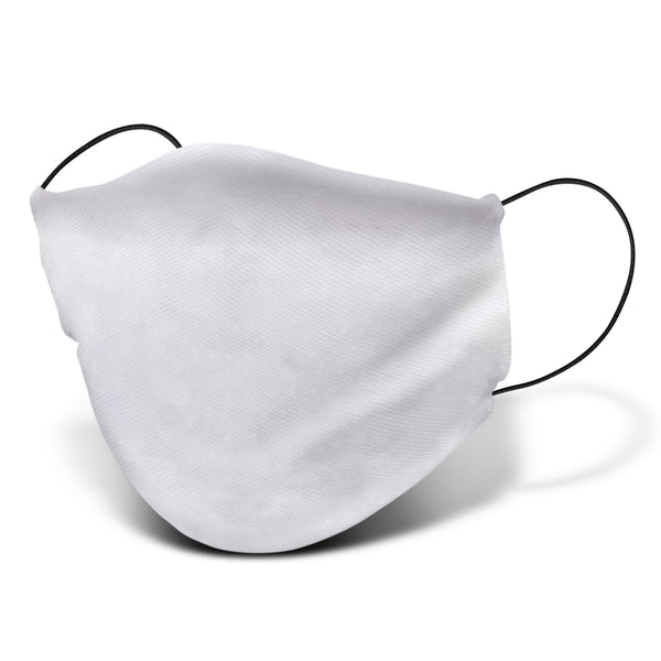 Shield Reusable Face Mask Full Colour - Large (White)