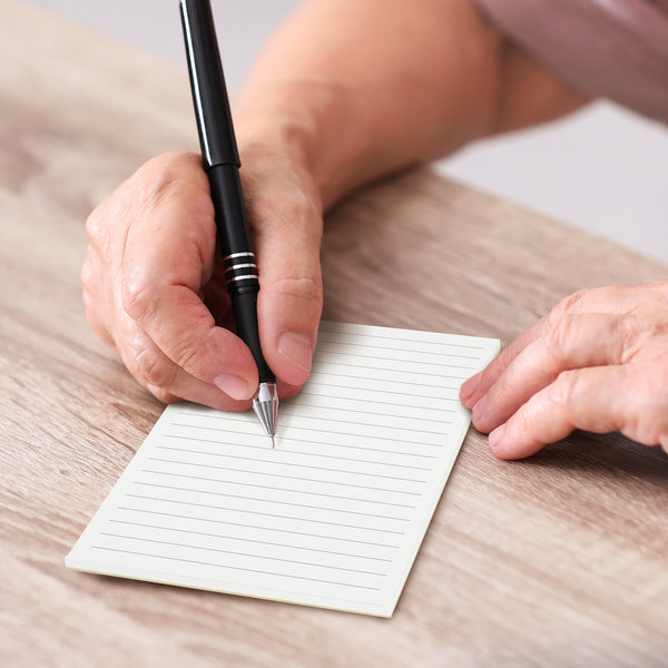 Quire Note Pad - 90mm x 160mm (White)