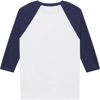 American Apparel 2003CVC Heather Indigo - Back View | color:Heather Indigo|view:back