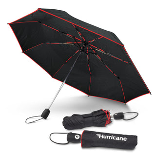 Agogo Hurricane City Umbrella (Red/Black)