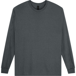 Gildan Ultra Cotton 2400 Charcoal - Front View | color:Charcoal|view:front