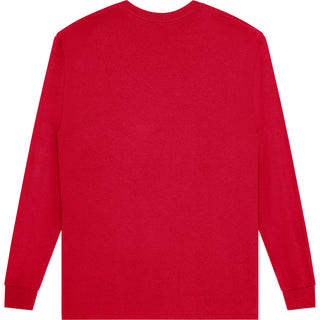 Gildan Ultra Cotton 2400 Red - Back View | color:Red|view:back