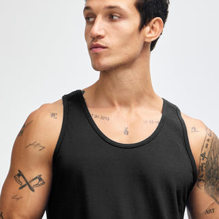 American Apparel 2408 Tank Top (Black)