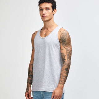American Apparel 2408 Tank Top (Heather Grey)
