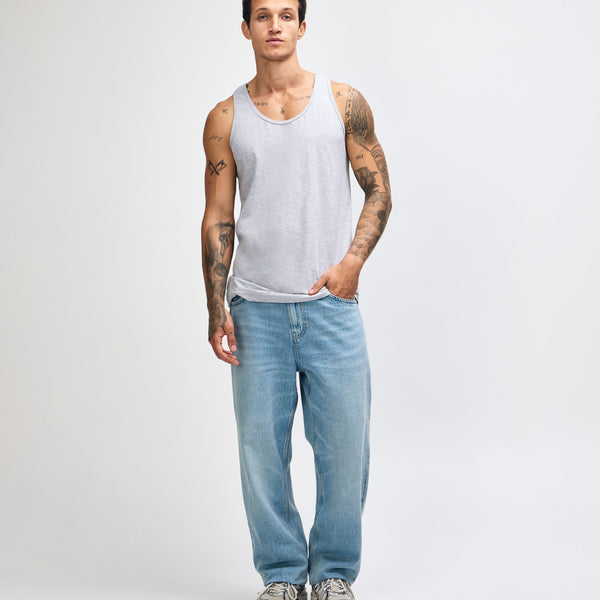 American Apparel 2408 Tank Top (Heather Grey)
