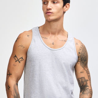 American Apparel 2408 Tank Top (Heather Grey)