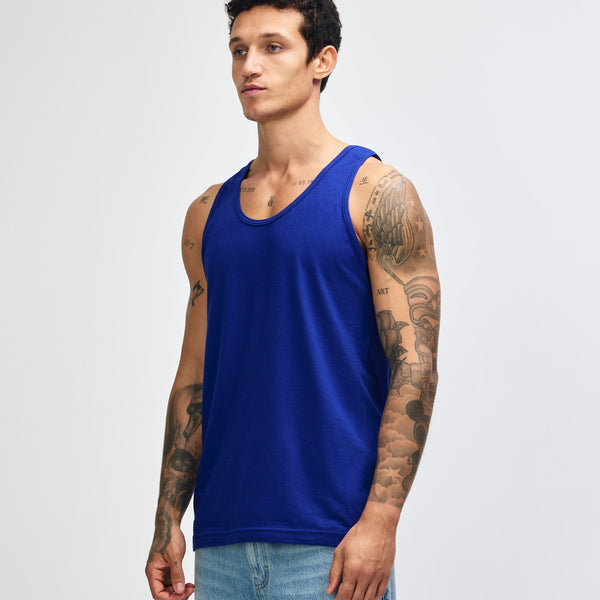 American Apparel 2408 Tank Top (Lapis)