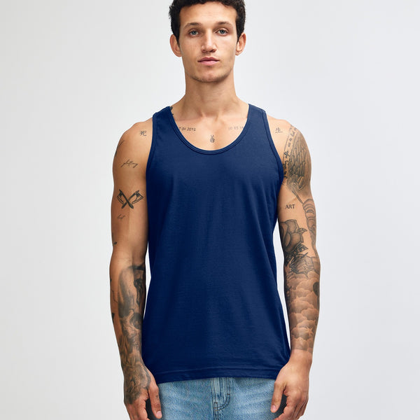 American Apparel 2408 Tank Top (Navy)