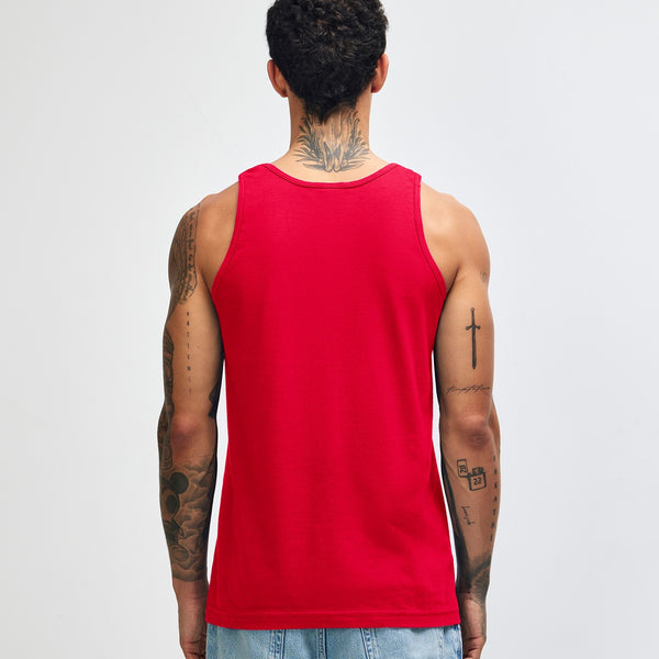 American Apparel 2408 Tank Top (Red)