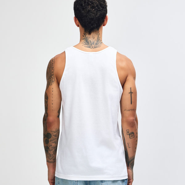 American Apparel 2408 Tank Top (White)