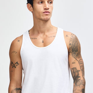 American Apparel 2408 Tank Top (White)