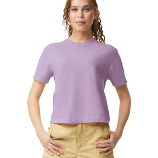 Comfort Colors 3023CL Boxy Cropped T-Shirt (Orchid)