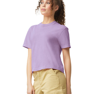 Comfort Colors 3023CL Boxy Cropped T-Shirt (Orchid)