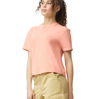 Comfort Colors 3023CL Boxy Cropped T-Shirt (Peachy)