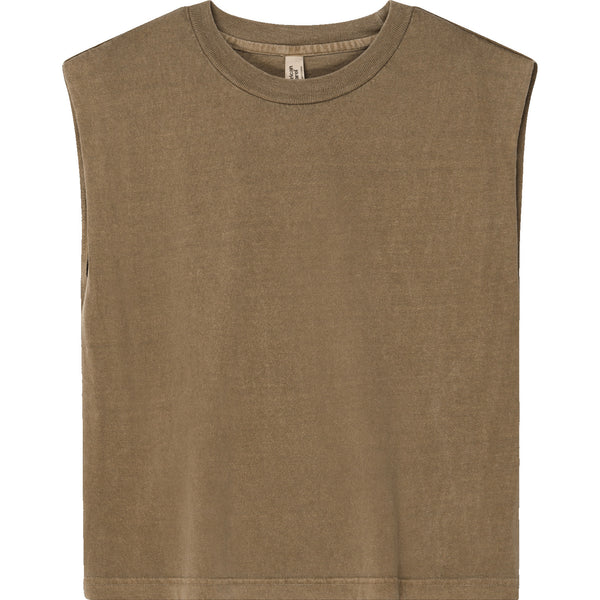 American Apparel 307GD Muscle T-Shirt (Faded Brown)