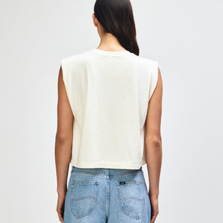 American Apparel 307GD Muscle T-Shirt (Faded Cream)