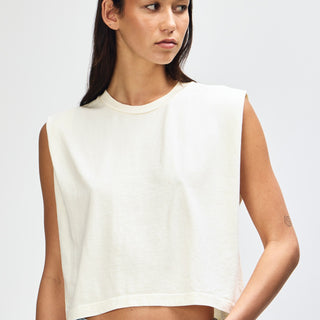 American Apparel 307GD Muscle T-Shirt (Faded Cream)