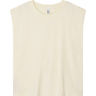 American Apparel 307GD Muscle Faded Cream - Front View | color:Faded Cream|view:front