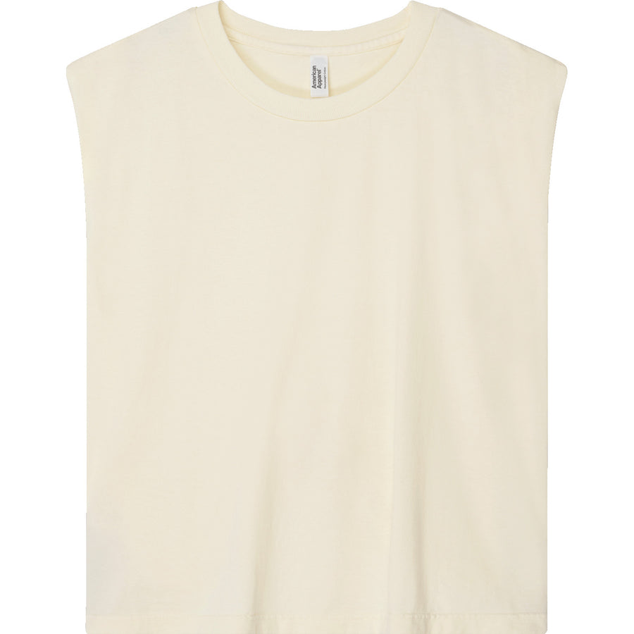 American Apparel 307GD Muscle T-Shirt (Faded Cream)