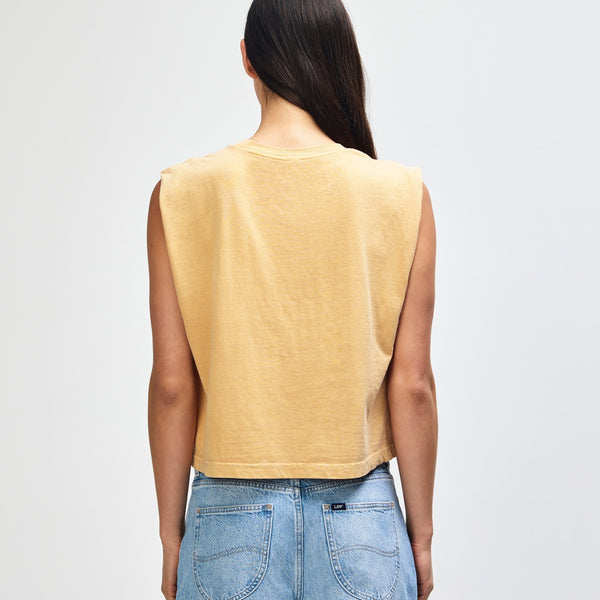 American Apparel 307GD Muscle T-Shirt (Faded Mustard)