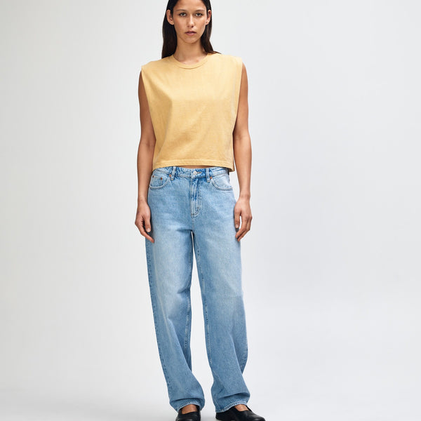 American Apparel 307GD Muscle T-Shirt (Faded Mustard)
