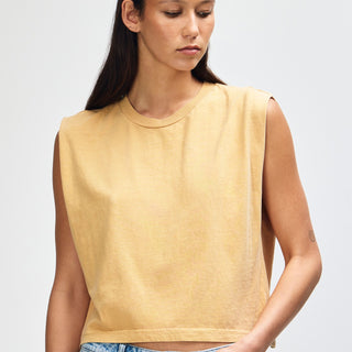 American Apparel 307GD Muscle T-Shirt (Faded Mustard)