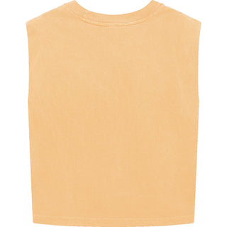 American Apparel 307GD Muscle Faded Mustard - Back View | color:Faded Mustard|view:back
