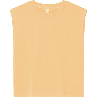 American Apparel 307GD Muscle Faded Mustard - Front View | color:Faded Mustard|view:front