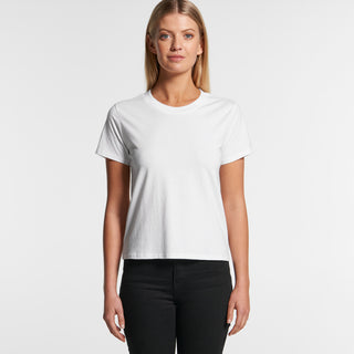 AS Colour Womens Cube Tee (White)