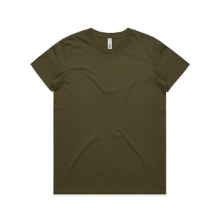 AS Colour Womens Basic Tee (Army)