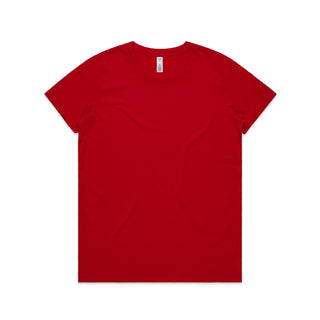 AS Colour Womens Basic Tee (Red)