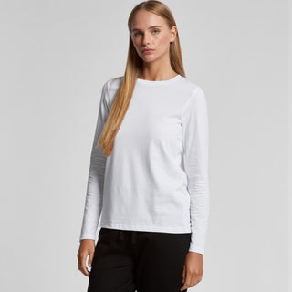 AS Colour Womens Sophie L/S Tee (White)