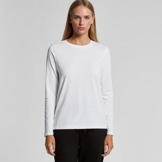 AS Colour Womens Sophie L/S Tee (White)