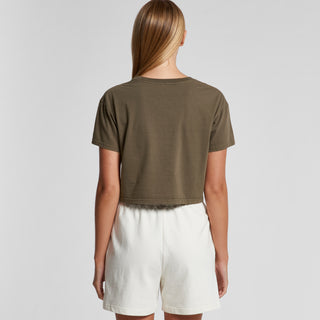 AS Colour Womens Crop Tee (Faded Walnut)