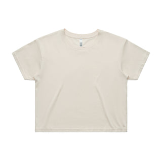 AS Colour Womens Crop Tee (Bone)