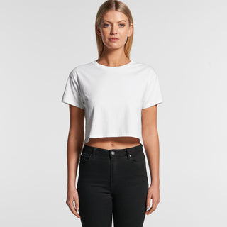 AS Colour Womens Crop Tee (White)