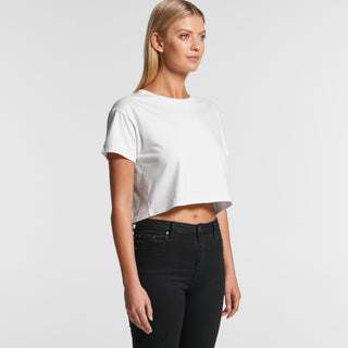 AS Colour Womens Crop Tee (White)