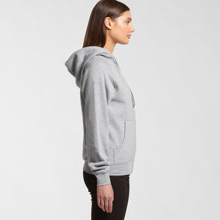 AS Colour Womens Official Zip Hood (Athletic Heather)