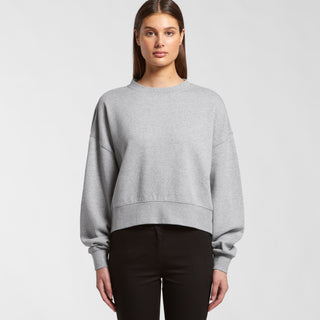 AS Colour Womens Oversized Crew (Athletic Heather)