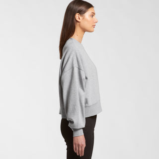 AS Colour Womens Oversized Crew (Athletic Heather)