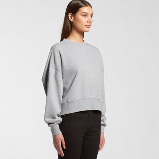 AS Colour Womens Oversized Crew (Athletic Heather)