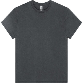 Gildan Heavy Cotton 5000B Charcoal - Front View | color:Charcoal|view:front