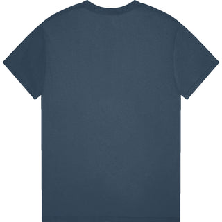 Gildan Heavy Cotton 5000B Indigo Blue - Back View | color:Indigo Blue|view:back