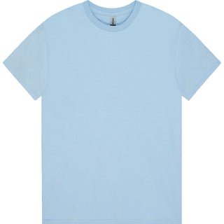 Gildan Heavy Cotton 5000B Light Blue - Front View | color:Light Blue|view:front