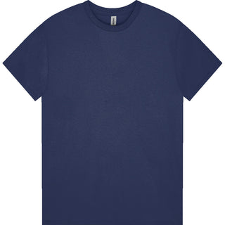 Gildan Heavy Cotton 5000B Navy - Front View | color:Navy|view:front