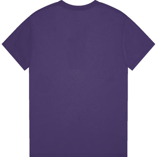 Gildan Heavy Cotton 5000B Purple - Back View | color:Purple|view:back