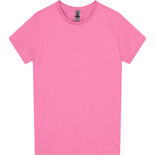 Gildan Heavy Cotton 5000L Azalea - Front View | color:Azalea|view:front