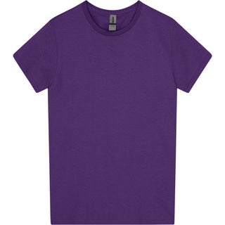 Gildan Heavy Cotton 5000L Purple - Front View | color:Purple|view:front