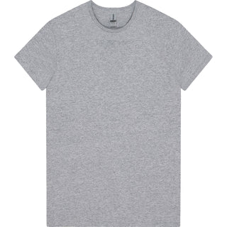Gildan Heavy Cotton 5000L Sport Grey - Front View | color:Sport Grey|view:front