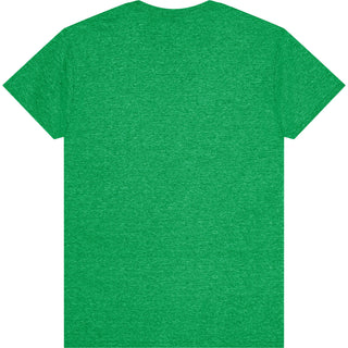 Gildan Heavy Cotton 5000 Antique Irish Green - Back View | color:Antique Irish Green|view:back